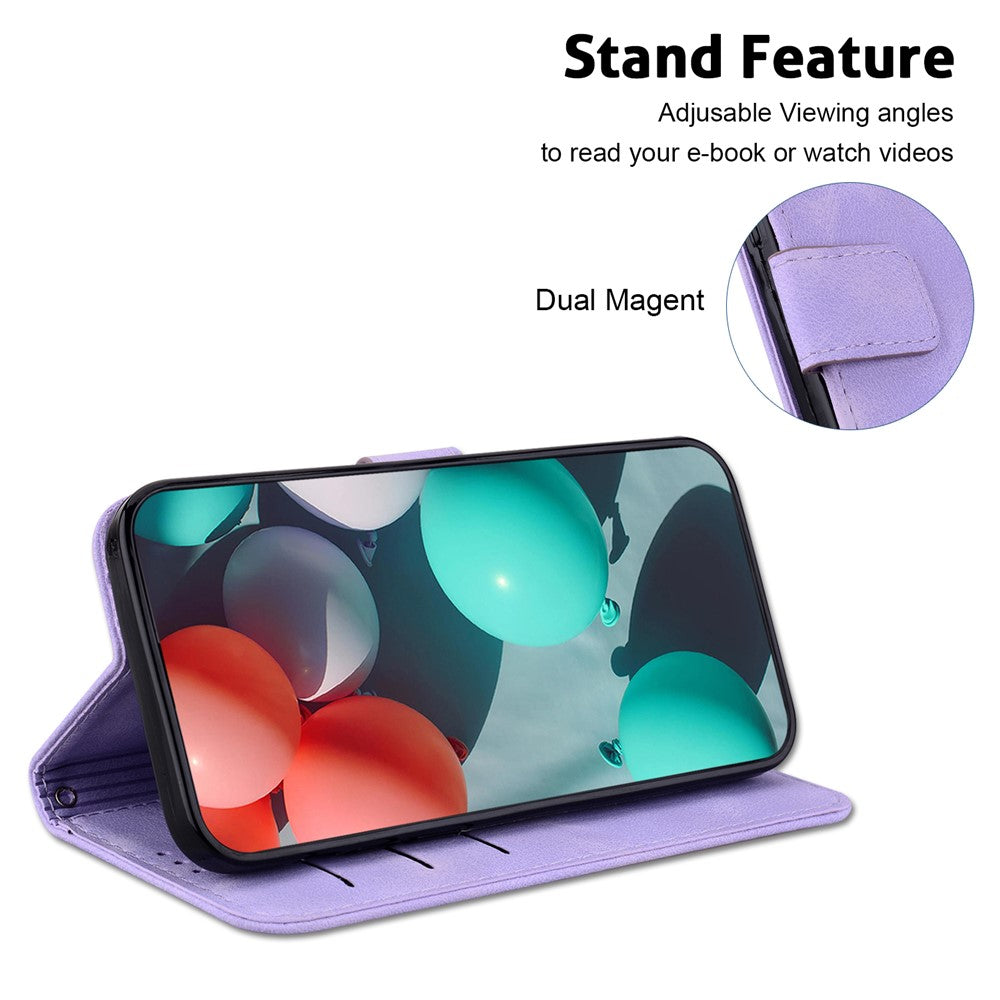 For Huawei nova 12 Pro 5G / 12 Ultra 5G Case 7-Shaped Pattern PU Leather Phone Cover