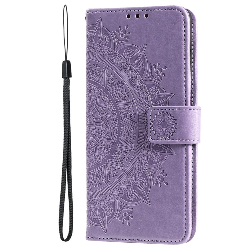 For Xiaomi 14T Stand Case Imprinted Totem PU Leather Wallet Phone Cover
