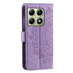 For Xiaomi 14T Stand Case Imprinted Totem PU Leather Wallet Phone Cover