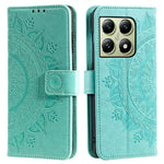 For Xiaomi 14T Stand Case Imprinted Totem PU Leather Wallet Phone Cover