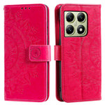 For Xiaomi 14T Stand Case Imprinted Totem PU Leather Wallet Phone Cover