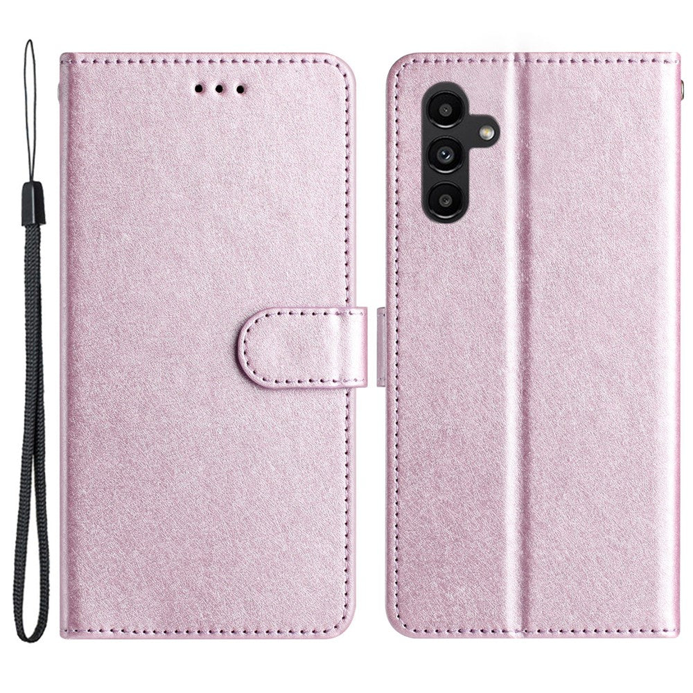 For Samsung Galaxy S24 FE Case Silk Texture Leather Wallet Foilo Phone Cover