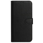 For Samsung Galaxy S24 FE Case Wallet PU Leather Solid Color Phone Cover