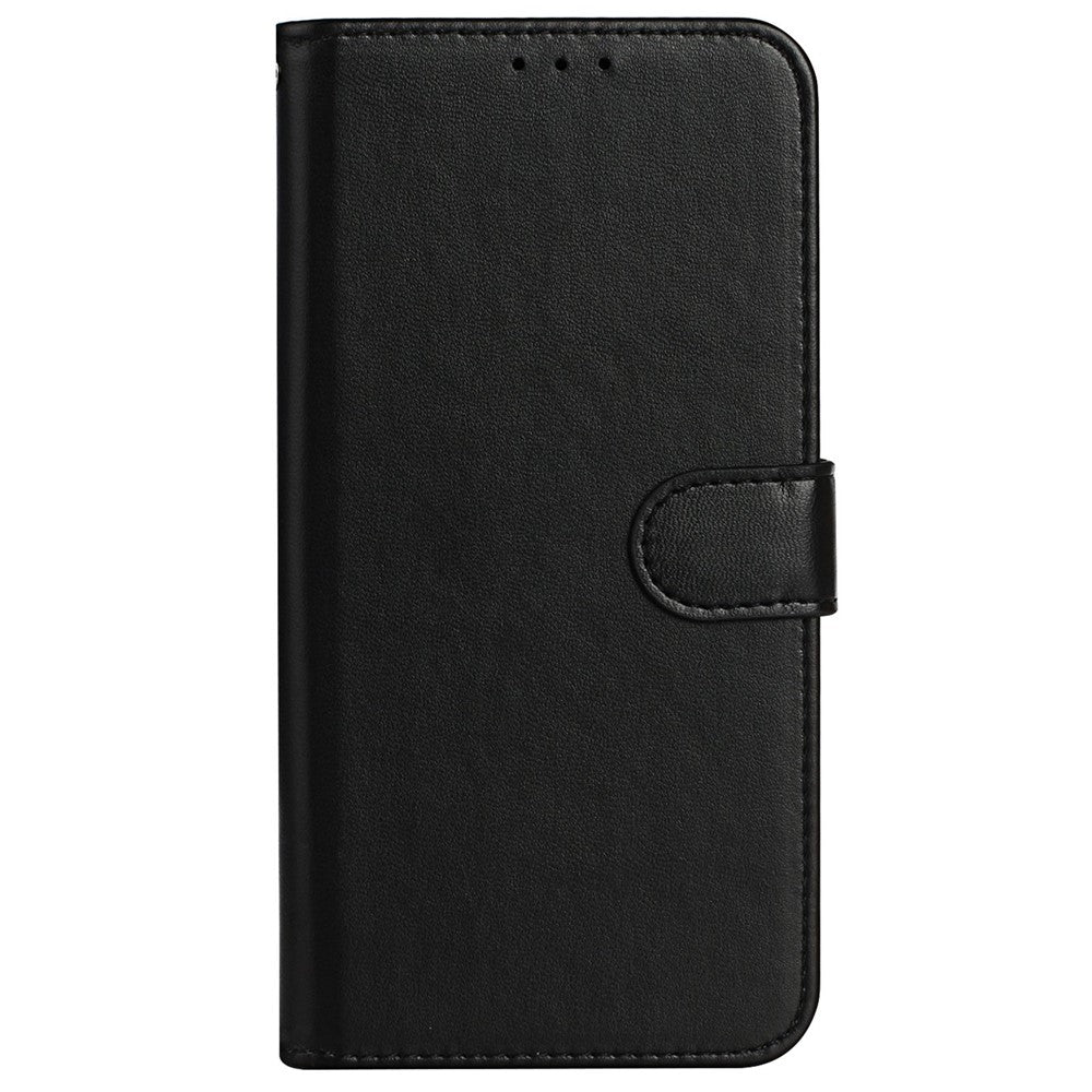 For Samsung Galaxy S24 FE Case Wallet PU Leather Solid Color Phone Cover