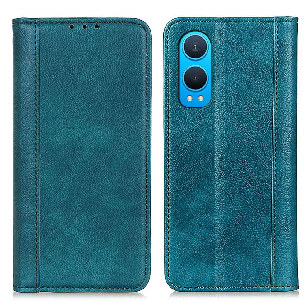 OnePlus Nord CE4 Lite 5G / Oppo K12x 5G pung-etui med splitlæder og litchi-tekstur, mobilcover