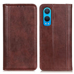 OnePlus Nord CE4 Lite 5G / Oppo K12x 5G pung-etui med splitlæder og litchi-tekstur, mobilcover