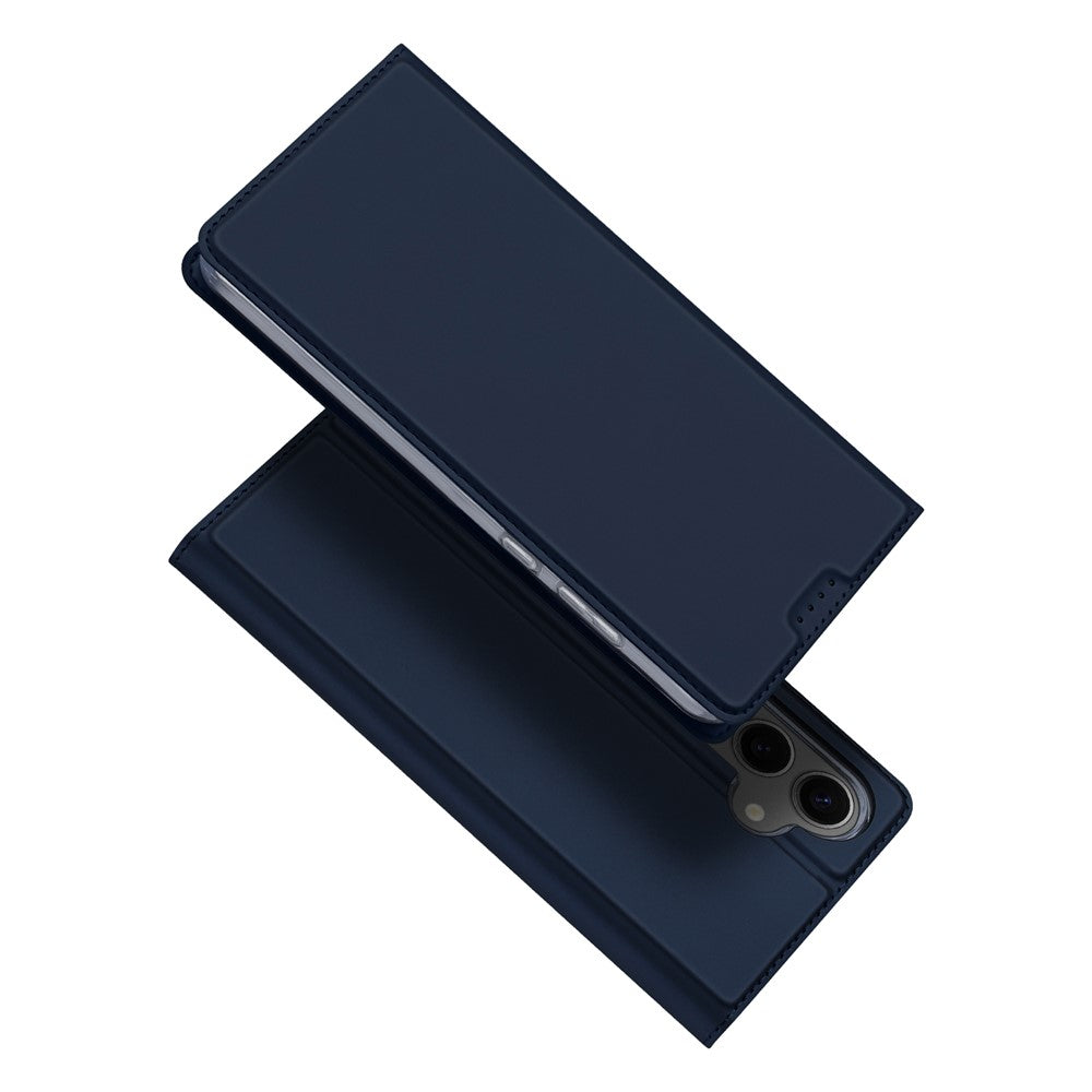 DUX DUCIS Skin Pro-serien för Samsung Galaxy S24 FE läderfodral med korthållare – mobilfodral
