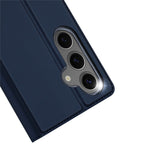 DUX DUCIS Skin Pro Series For Samsung Galaxy S24 FE Leather Case Card Holder Phone Cover