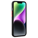For iPhone 14 Plus Case Card Holder Soft TPU Protective Phone Cover