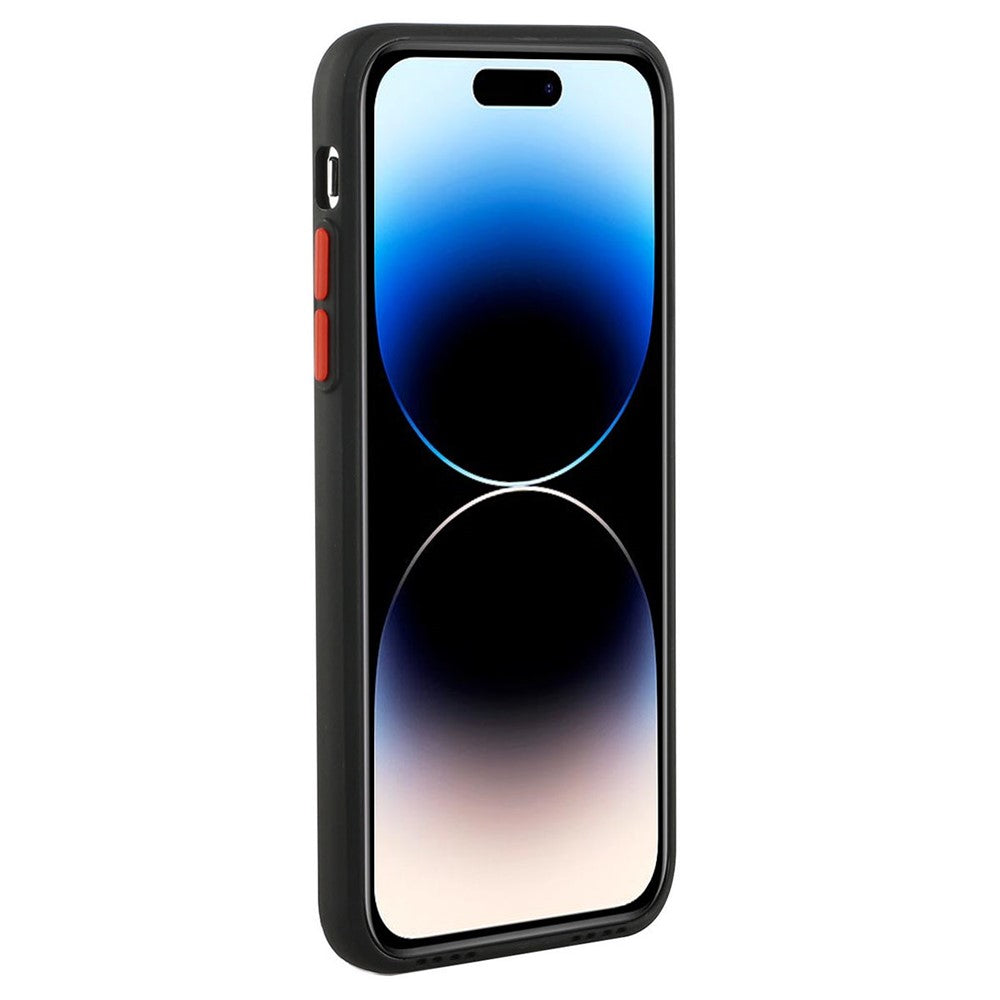 For iPhone 14 Pro Max Case Card Slot Anti-Scratch TPU Phone Cover
