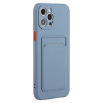 For iPhone 14 Pro Max Case Card Slot Anti-Scratch TPU Phone Cover
