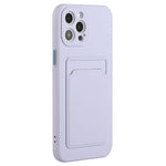For iPhone 14 Pro Max Case Card Slot Anti-Scratch TPU Phone Cover