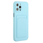 For iPhone 14 Pro Max Case Card Slot Anti-Scratch TPU Phone Cover