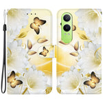 OnePlus Nord CE4 Lite 5G / Oppo K12x 5G (Kina) mobilskal Mönstertryck Läder Plånboksfodral