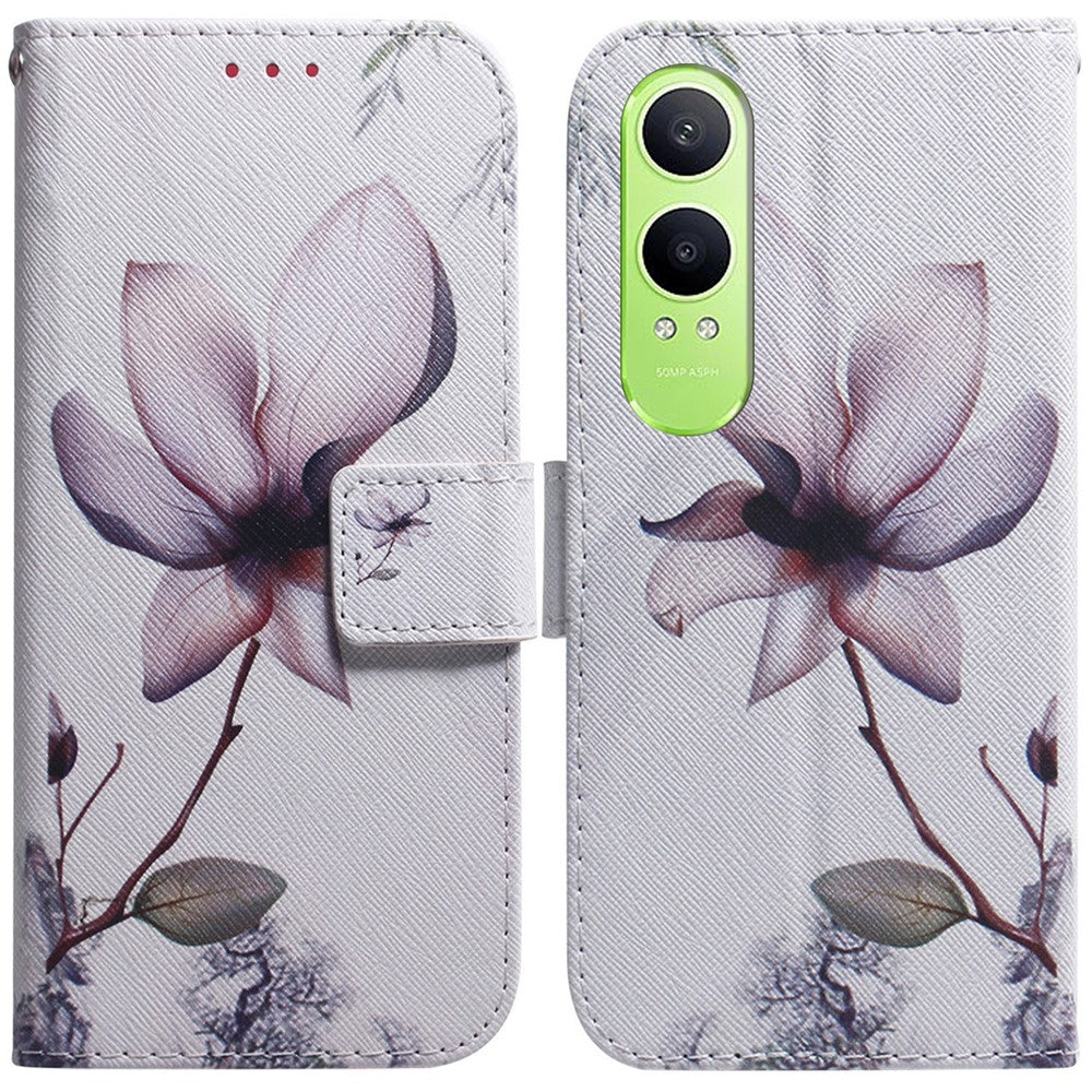 OnePlus Nord CE4 Lite 5G / Oppo K12x 5G (Kina) Plånboksfodral Mönstertryck Lädermobilfodral
