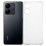 Xiaomi Redmi 13C 4G / Poco C65 4G TPU-fodral Förstärkt Fyra Hörn Genomskinligt mobilskal