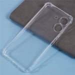 Xiaomi Redmi 13C 4G / Poco C65 4G TPU-fodral Förstärkt Fyra Hörn Genomskinligt mobilskal