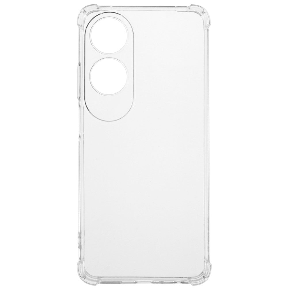 For Oppo A60 4G Phone Case Enhanced Four Corner Clear TPU Cover