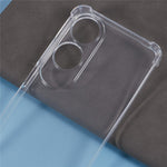 For Oppo A60 4G Phone Case Enhanced Four Corner Clear TPU Cover