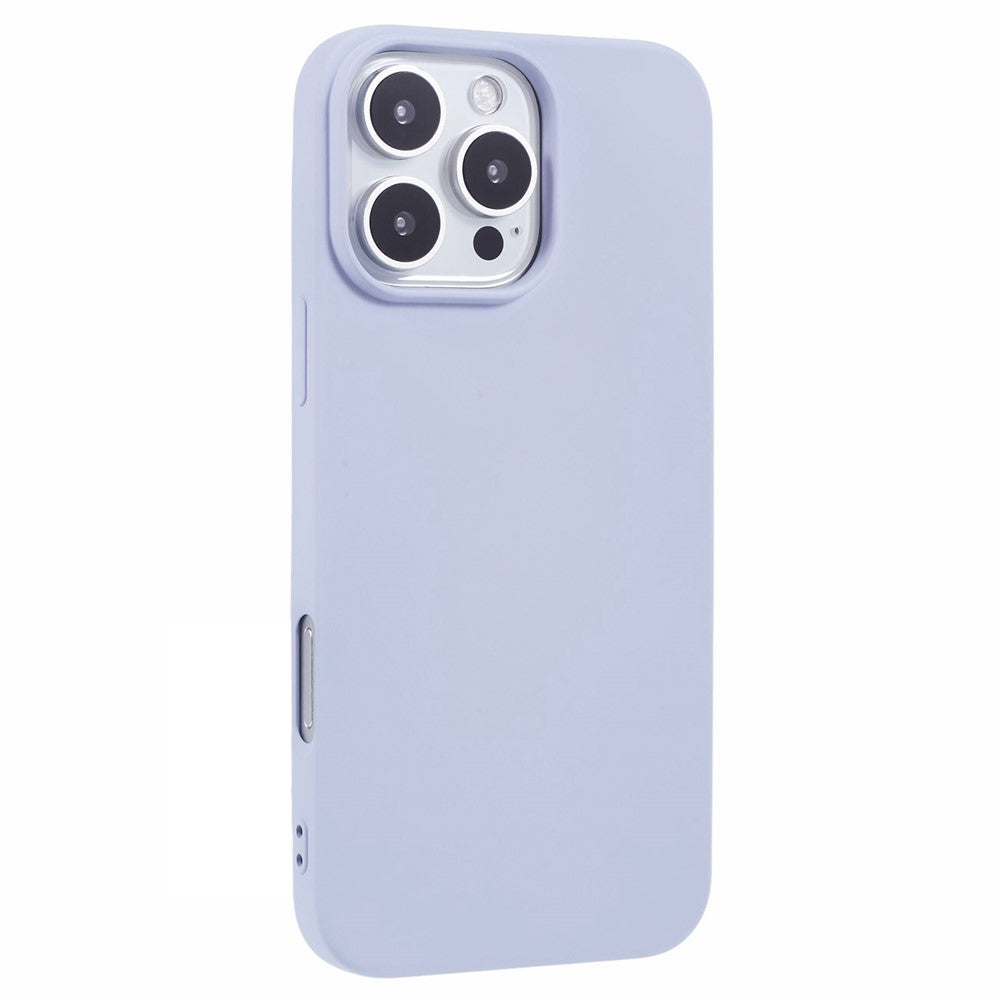 For iPhone 16 Pro Case Soft TPU Fiber Lining Protective Phone Cover