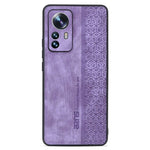 AZNS För Xiaomi 12 Pro 5G / 12S Pro 5G / 12 Pro (Dimensity) 5G Stoppsäkert mobilskal Präglat Mönster PU-läderbelagt TPU mobilskal