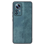 AZNS För Xiaomi 12 Pro 5G / 12S Pro 5G / 12 Pro (Dimensity) 5G Stoppsäkert mobilskal Präglat Mönster PU-läderbelagt TPU mobilskal