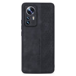 AZNS För Xiaomi 12 Pro 5G / 12S Pro 5G / 12 Pro (Dimensity) 5G Stoppsäkert mobilskal Präglat Mönster PU-läderbelagt TPU mobilskal