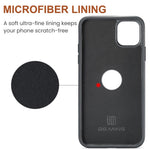 DG.MING M5 Series For iPhone 11 Pro Case Detachable Magnetic Leather Phone Cover with Card Slots