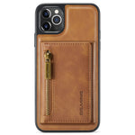 DG.MING M5 Series For iPhone 11 Pro Case Detachable Magnetic Leather Phone Cover with Card Slots