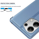 For Xiaomi Redmi Note 13 4G Flip Leather Cover with Stand Full Body Protective Phone Case