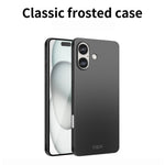 MOFI Shield Matte Series til iPhone 16 Cover Ultra Slim PC Beskyttelsescover