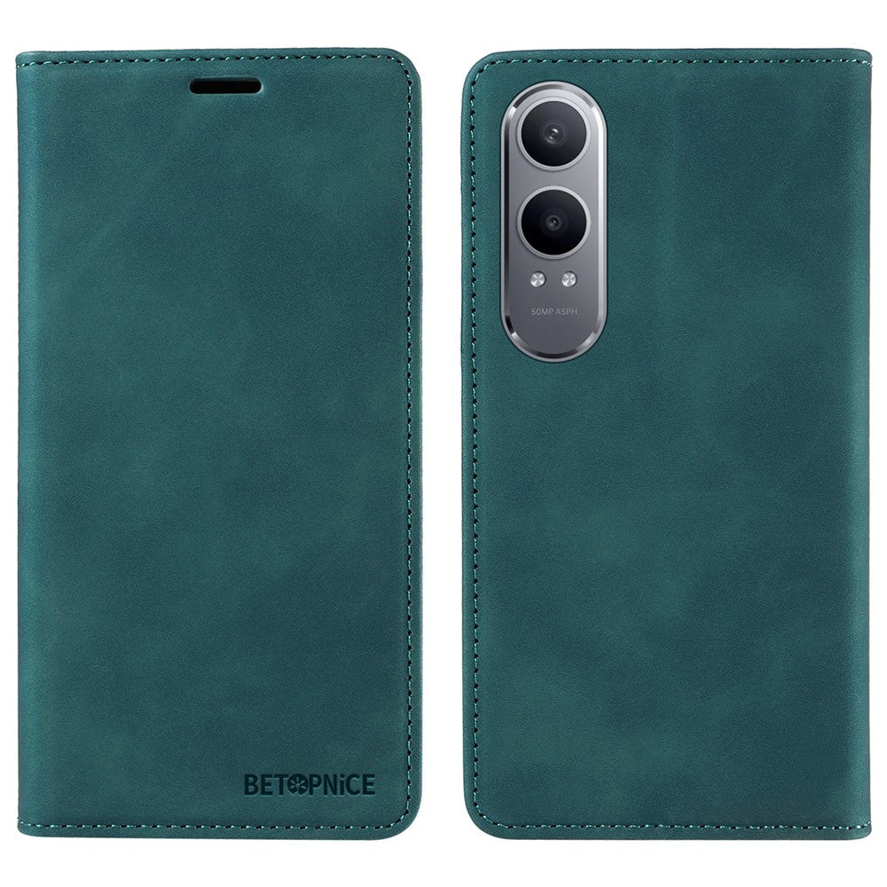 BETOPNICE 003 För OnePlus Nord CE4 Lite 5G / Oppo K12x 5G (Kina) Läderfodral med Plånboksfodral
