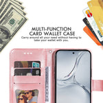 For OnePlus Nord CE4 Lite 5G / Oppo K12x 5G (China) Case Floral Pattern PU Leather Wallet Stand Phone Cover