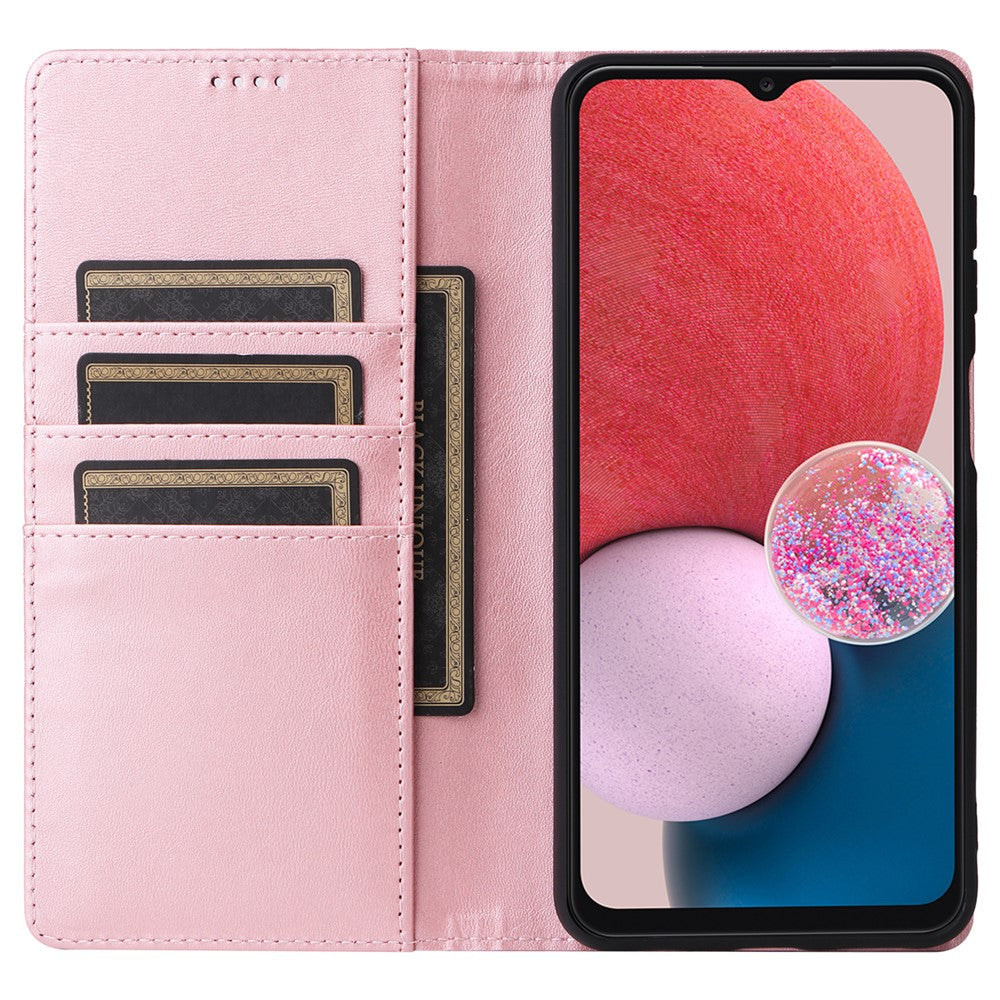 For Samsung Galaxy A13 4G / A13 5G / A04s 4G / A04 4G / M13 5G Case Leather RFID Blocking Wallet Phone Cover