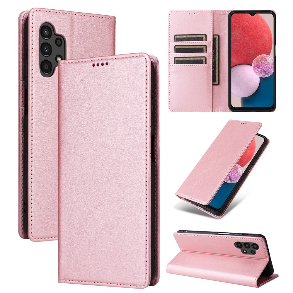 For Samsung Galaxy A13 4G / A13 5G / A04s 4G / A04 4G / M13 5G Case Leather RFID Blocking Wallet Phone Cover