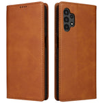 For Samsung Galaxy A13 4G / A13 5G / A04s 4G / A04 4G / M13 5G Case Leather RFID Blocking Wallet Phone Cover