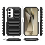Capsule Series-mobilskal till Samsung Galaxy S24 FE Reptåligt TPU-mobilskal