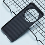 X-LEVEL For Xiaomi 14 Ultra Case Thin Hard PC Carbon Fiber Texture Protective Cover