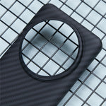 X-LEVEL For Xiaomi 14 Ultra Case Thin Hard PC Carbon Fiber Texture Protective Cover