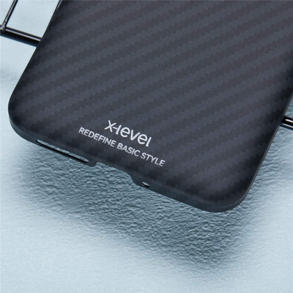 X-LEVEL For Xiaomi 14 Ultra Case Thin Hard PC Carbon Fiber Texture Protective Cover