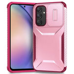 Til Samsung Galaxy A54 5G cover TPU+PC telefoncover med skydelinsbeskyttelsesdesign