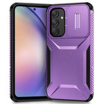 Til Samsung Galaxy A54 5G cover TPU+PC telefoncover med skydelinsbeskyttelsesdesign