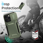 For iPhone 14 Pro Max Case Shockproof TPU+PC Camera Protection Phone Cover