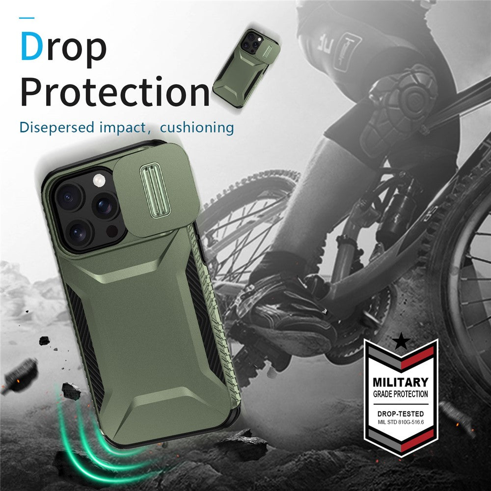 For iPhone 14 Pro Max Case Shockproof TPU+PC Camera Protection Phone Cover
