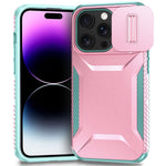 For iPhone 14 Pro Max Case Shockproof TPU+PC Camera Protection Phone Cover