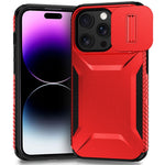 For iPhone 14 Pro Max Case Shockproof TPU+PC Camera Protection Phone Cover