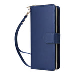 R20 For Samsung Galaxy A23 4G / A23 5G (Global Version) Leather Case Zipper Pocket Stand