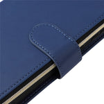 R20 For Samsung Galaxy A23 4G / A23 5G (Global Version) Leather Case Zipper Pocket Stand