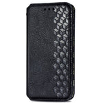 Xiaomi Redmi Turbo 3 5G / Poco F6 5G PU-læderetui med Rhombus Imprint-pung