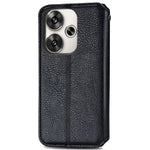 Xiaomi Redmi Turbo 3 5G / Poco F6 5G PU-læderetui med Rhombus Imprint-pung